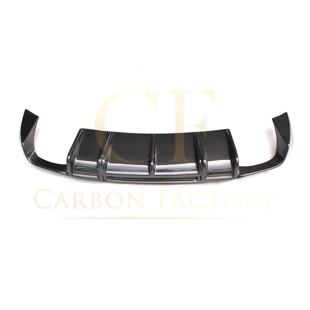 V Style Carbon Fibre Rear Diffuser for Audi A3 S Line S3 Saloon 13-15 - Carbon Factory