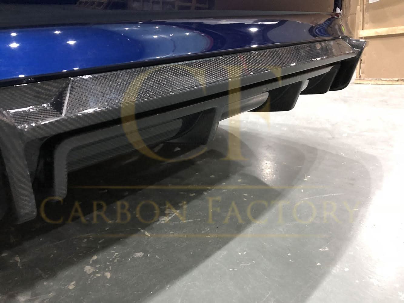 V Style Carbon Fibre Rear Diffuser for Audi B9 A5 S Line & S5 17-19 - Carbon Factory