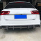 V Style Carbon Fibre Rear Diffuser for Audi C7.5 A6 S Line & S6 15-18 - Carbon Factory
