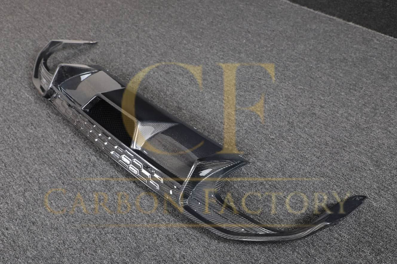 V Style Carbon Fibre Rear Diffuser for Audi S3 Saloon 21-Present - Carbon Factory