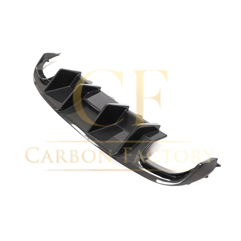 V Style Carbon Fibre Rear Diffuser for Audi S4 A4 S Line B8 08-12 - Carbon Factory