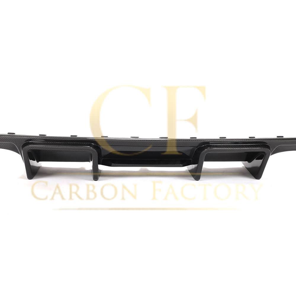 V Style Carbon Fibre Rear Diffuser for Audi S4 B8.5 A4 S Line 13-15 - Carbon Factory