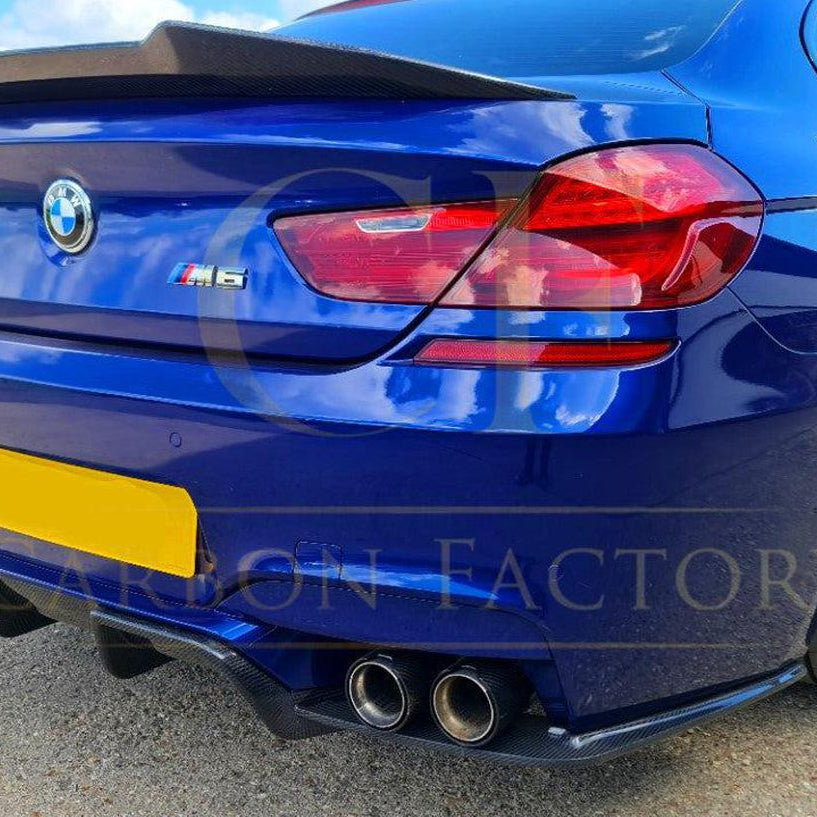 V Style Carbon Fibre Rear Diffuser for BMW F06 F12 F13 M6 11-18 - Carbon Factory