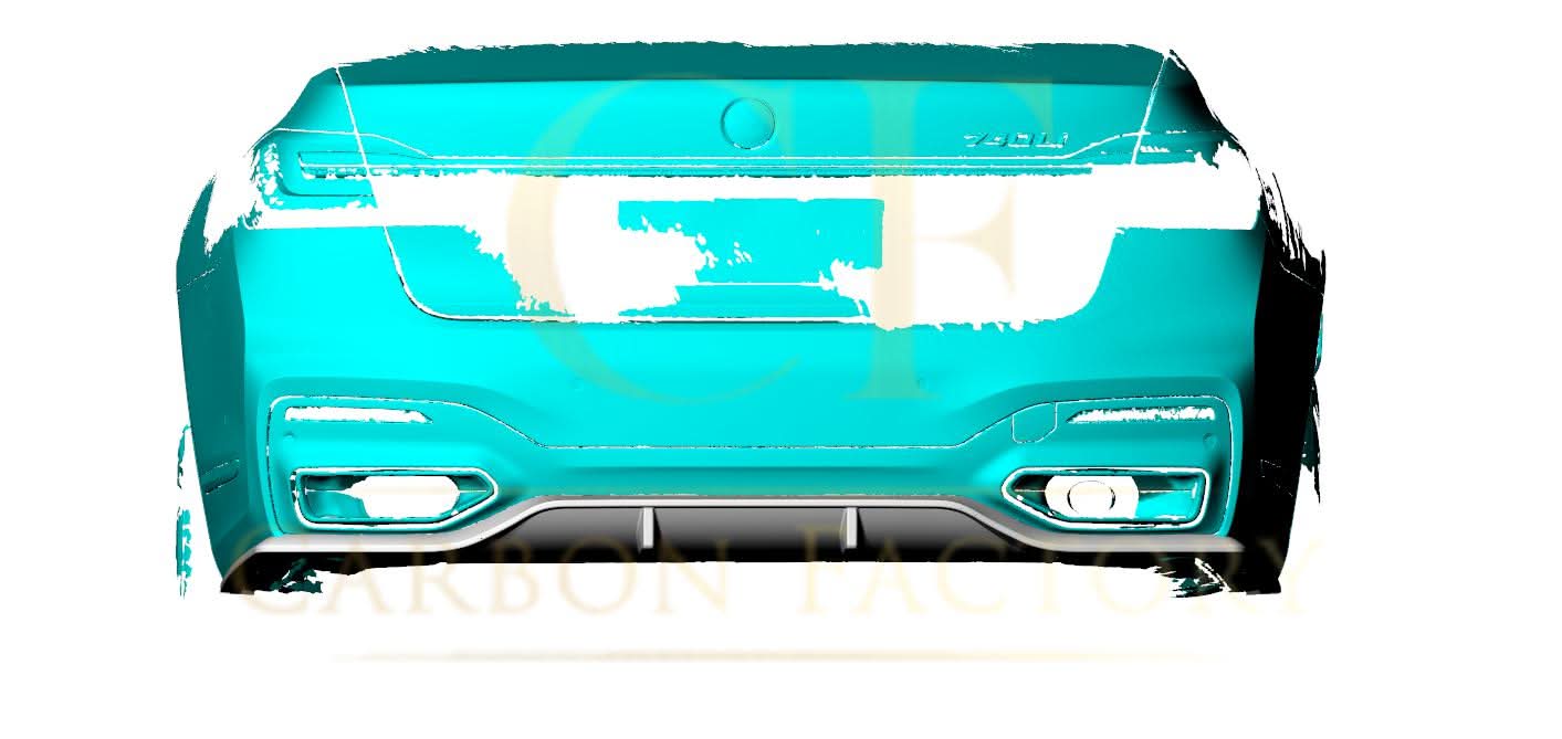 V Style Carbon Fibre Rear Diffuser for BMW G11 G12 7 Series 19-23 - Carbon Factory