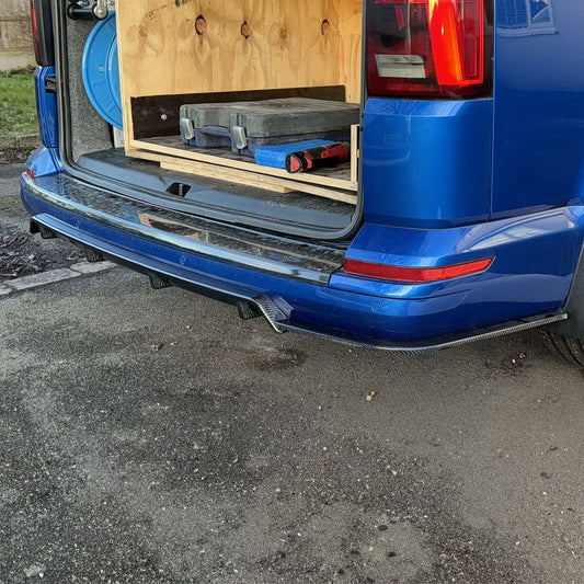 V Style Carbon Fibre Rear Diffuser for VW T6 Multivan 15-20 - Carbon Factory