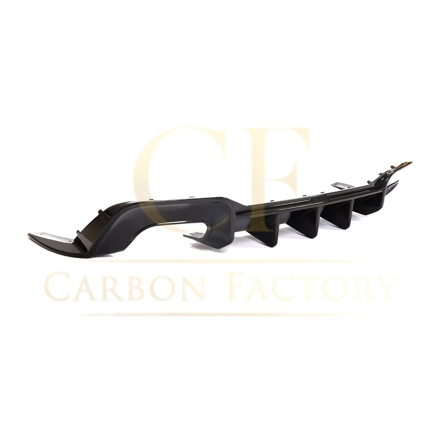 V Style Pre-Preg Carbon Fibre Rear Diffuser for Audi B9.5 A5 S Line & S5 20-22 - Carbon Factory
