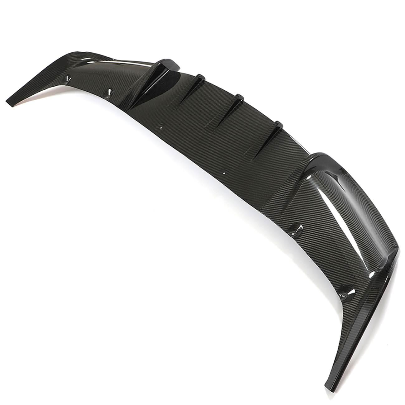 V Style Pre-Preg Carbon Fibre Rear Diffuser for Tesla Model Y 19-23 - Carbon Factory