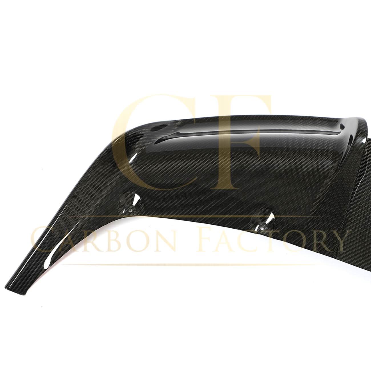 V Style Pre-Preg Carbon Fibre Rear Diffuser for Tesla Model Y 19-23 - Carbon Factory