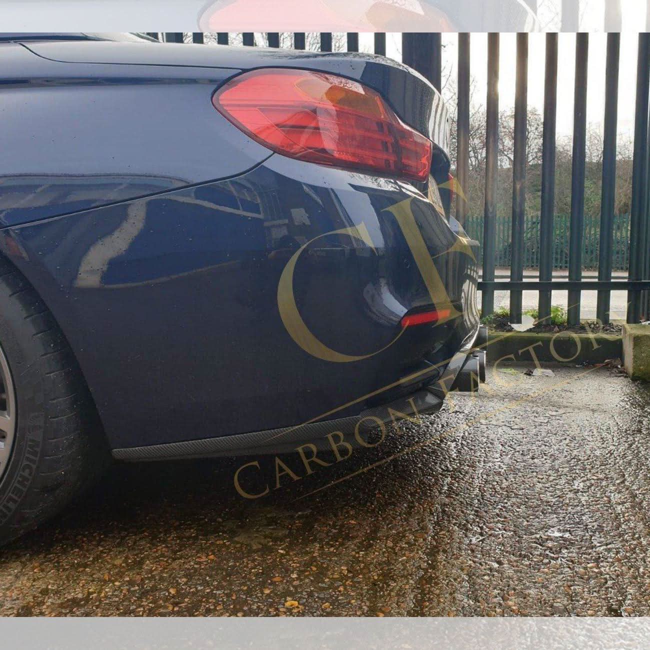 V Style Carbon Fibre Rear Diffuser for BMW F80 M3 F82 F83 M4 14-20 - Carbon Factory