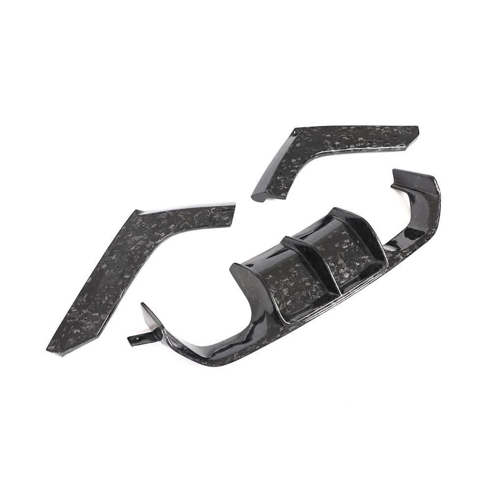 V Style Carbon Fibre Rear Diffuser for BMW F80 M3 F82 F83 M4 14-20 - Carbon Factory