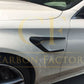 Carbon Fibre Side Fender Trims for Mercedes W205 C Class C63 15-18 - Carbon Factory