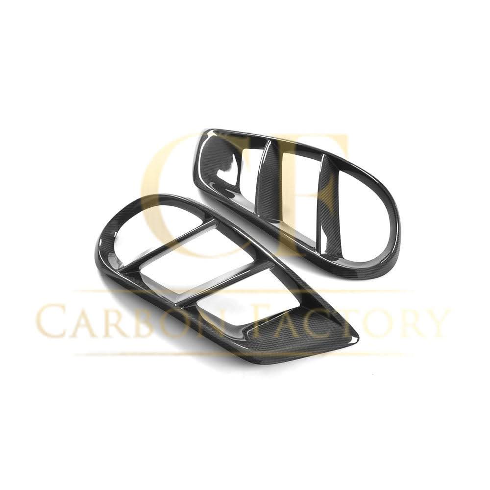Carbon Fibre Air Trim Covers for Mercedes W205 C Class inc C63 15-18 - Carbon Factory