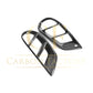 Carbon Fibre Air Trim Covers for Mercedes W205 C Class inc C63 15-18 - Carbon Factory
