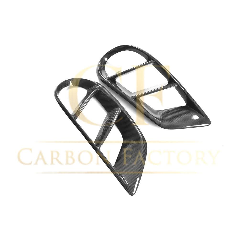 Carbon Fibre Air Trim Covers for Mercedes W205 C Class inc C63 15-18 - Carbon Factory