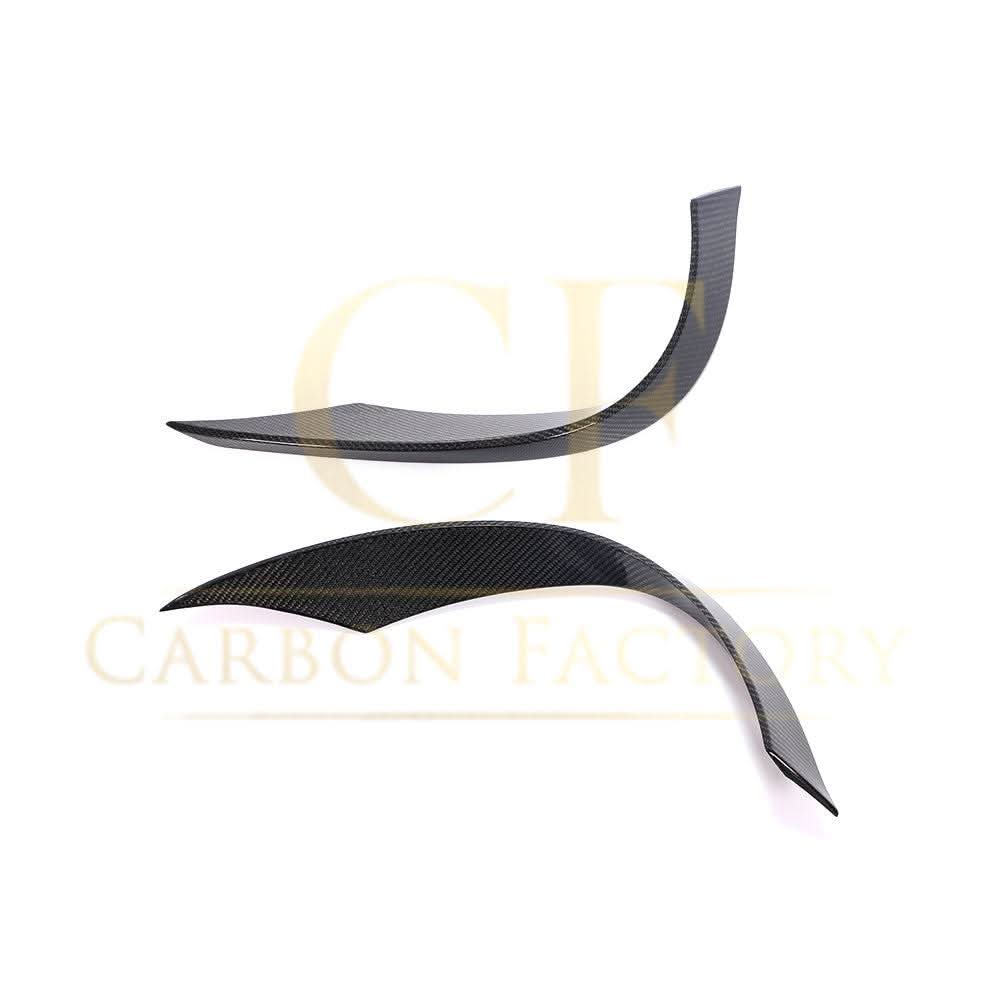 AMG Style Carbon Fibre Front Canards for Mercedes Benz R172 SLK 16-19 - Carbon Factory