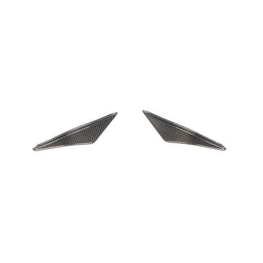 AMG Style Carbon Fibre Front Canards for Mercedes Benz SLS 10-14 - Carbon Factory