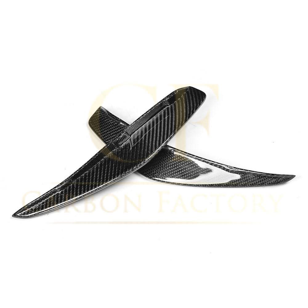 AMG Style Carbon Fibre Front Canards for Mercedes Benz X156 GLA 16-19 - Carbon Factory