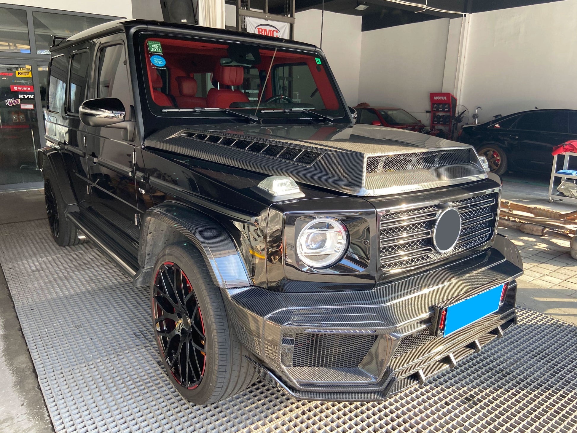 AMG Style Pre-Preg Carbon Fibre Body Kit for Mercedes W464 G Class G Wagon 19-Present - Carbon Factory