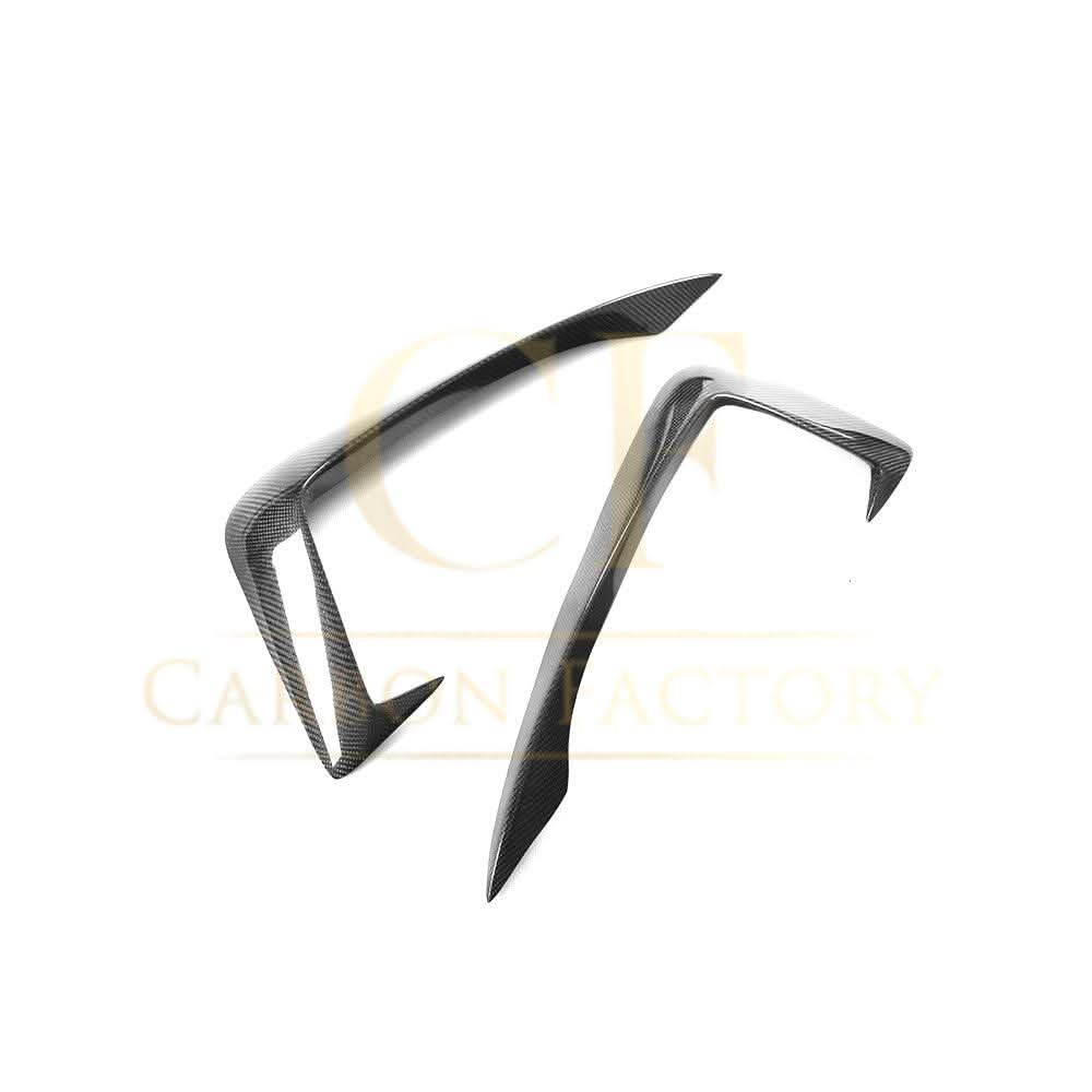 Carbon Fibre Fog Light Covers for Audi A4 B9 S Line 16-19 - Carbon Factory