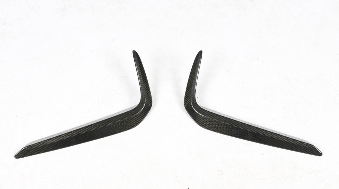 Carbon Fibre Fog Light Trims for BMW G30 G31 5 Series Pre-LCI M Sport 17-20 - Carbon Factory
