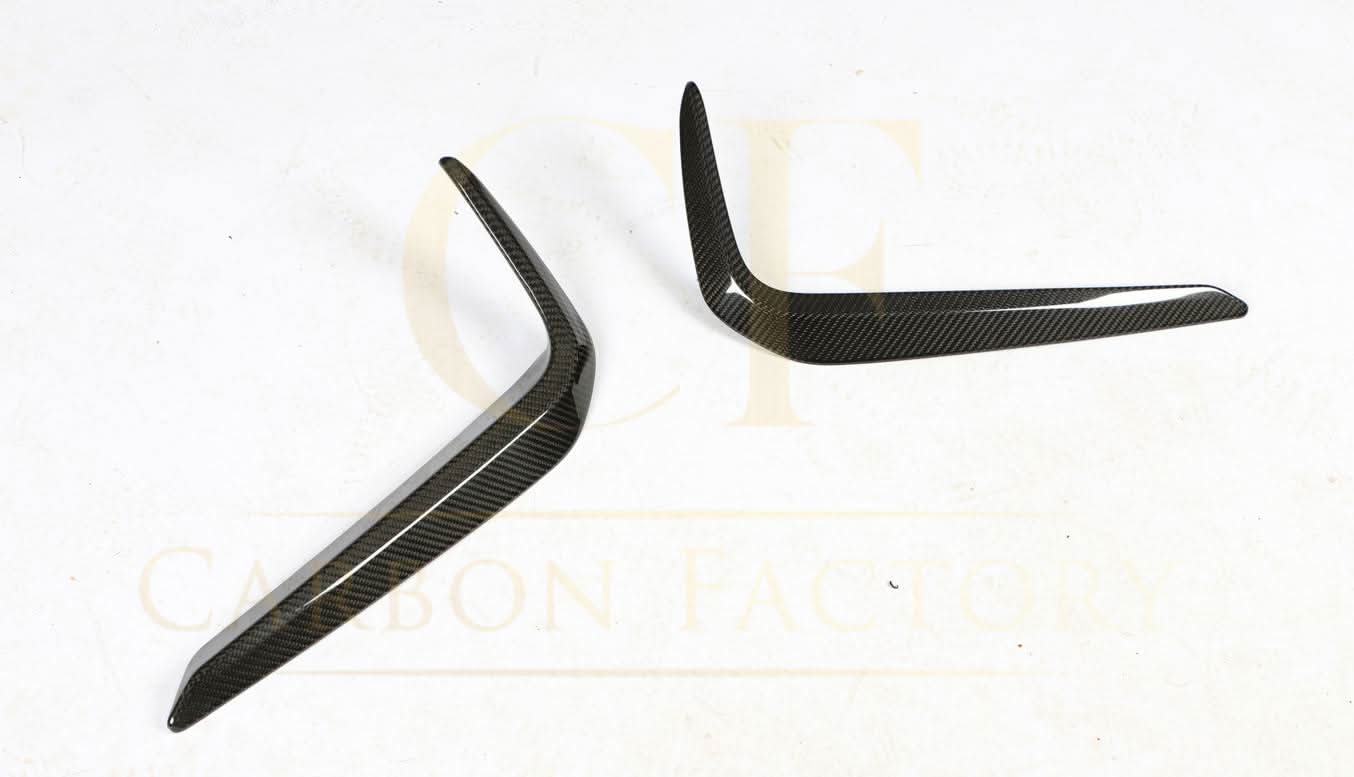 Carbon Fibre Fog Light Trims for BMW G30 G31 5 Series Pre-LCI M Sport 17-20 - Carbon Factory