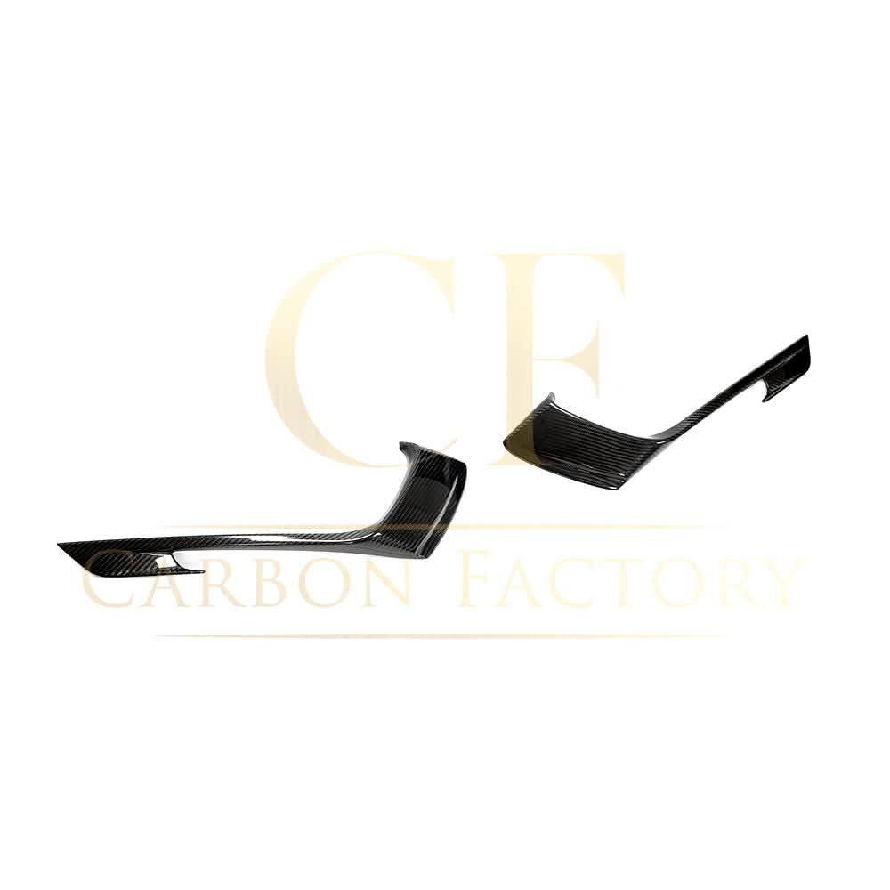 Carbon Fibre Fog Light Trims for Porsche Boxster & Cayman 718 16-19 - Carbon Factory