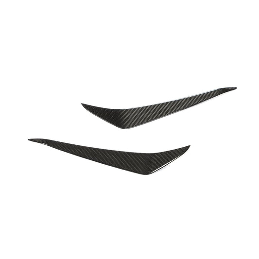 Carbon Fibre Front Bumper Canards for Porsche Boxster & Cayman 718 16-21 - Carbon Factory