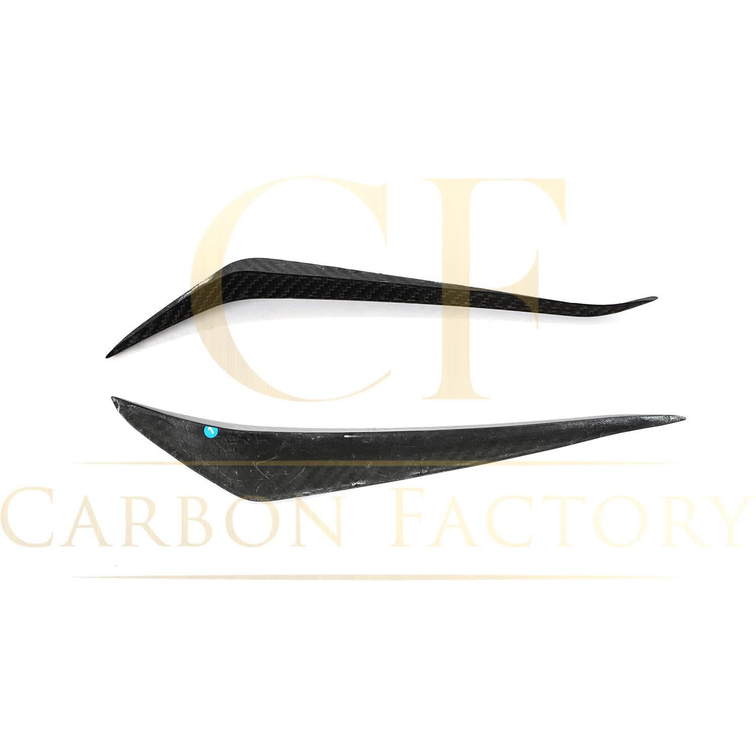 Carbon Fibre Front Bumper Canards for Porsche Boxster & Cayman 718 16-21 - Carbon Factory