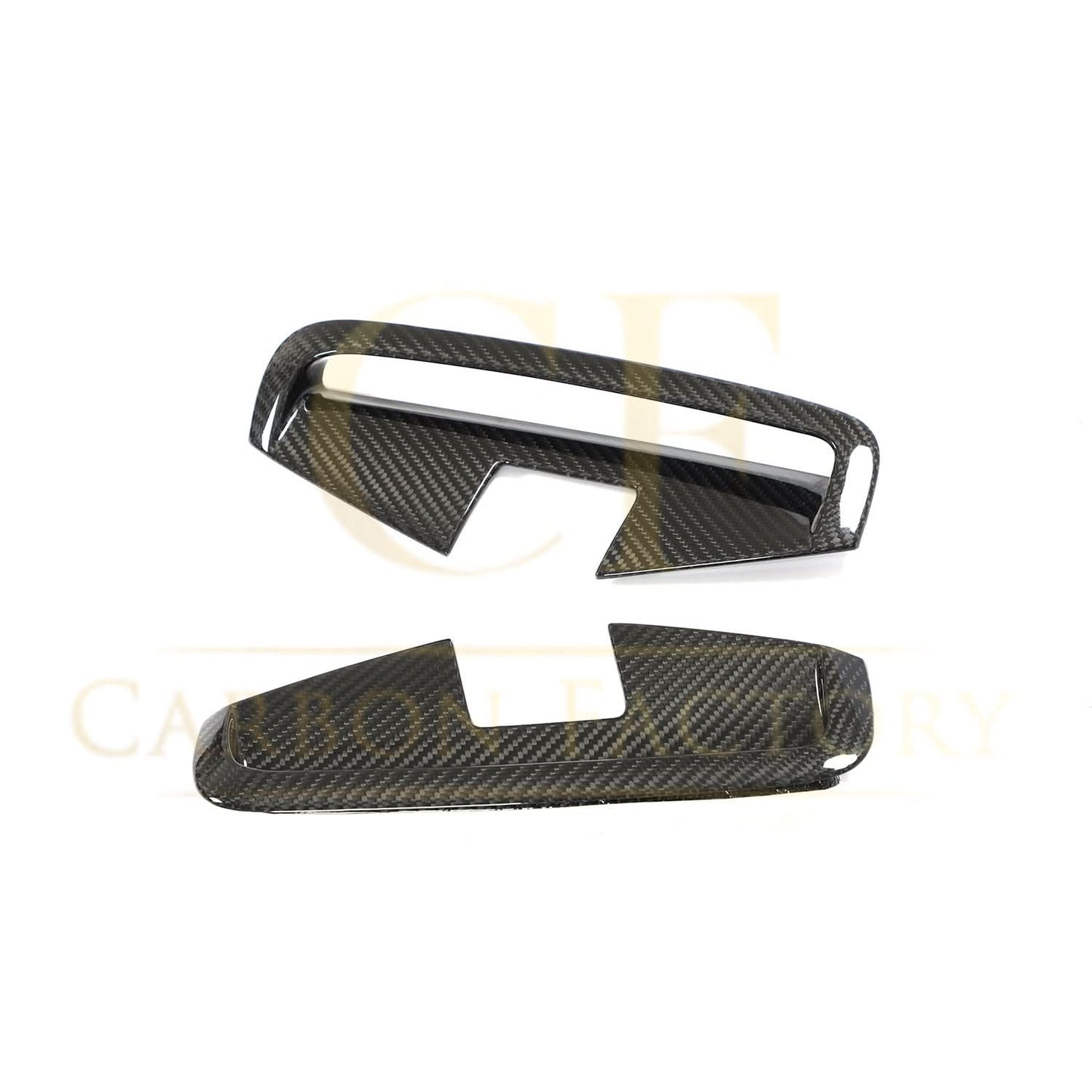 Carbon Fibre Front Bumper Side Trims for BMW 4 Series G22 G23 20-Present - Carbon Factory