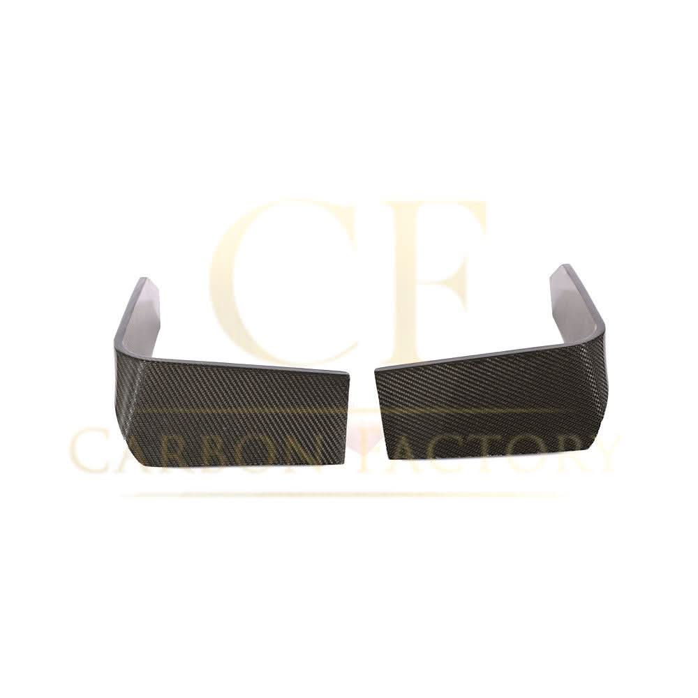 Carbon Fibre Front Bumper Trims for Audi 8S TTRS MK3 15-18 - Carbon Factory