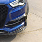 Carbon Fibre Front Bumper Trims for Audi A3 S Line S3 Saloon 13-15 - Carbon Factory