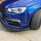 Carbon Fibre Front Bumper Trims for Audi A3 S Line S3 Saloon 13-15 - Carbon Factory