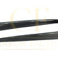 Carbon Fibre Front Bumper Trims for Audi A3 S Line S3 Saloon 13-15 - Carbon Factory