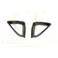 Carbon Fibre Front Bumper Trims for BMW G14 G15 G16 8 Series 18-Present - Carbon Factory