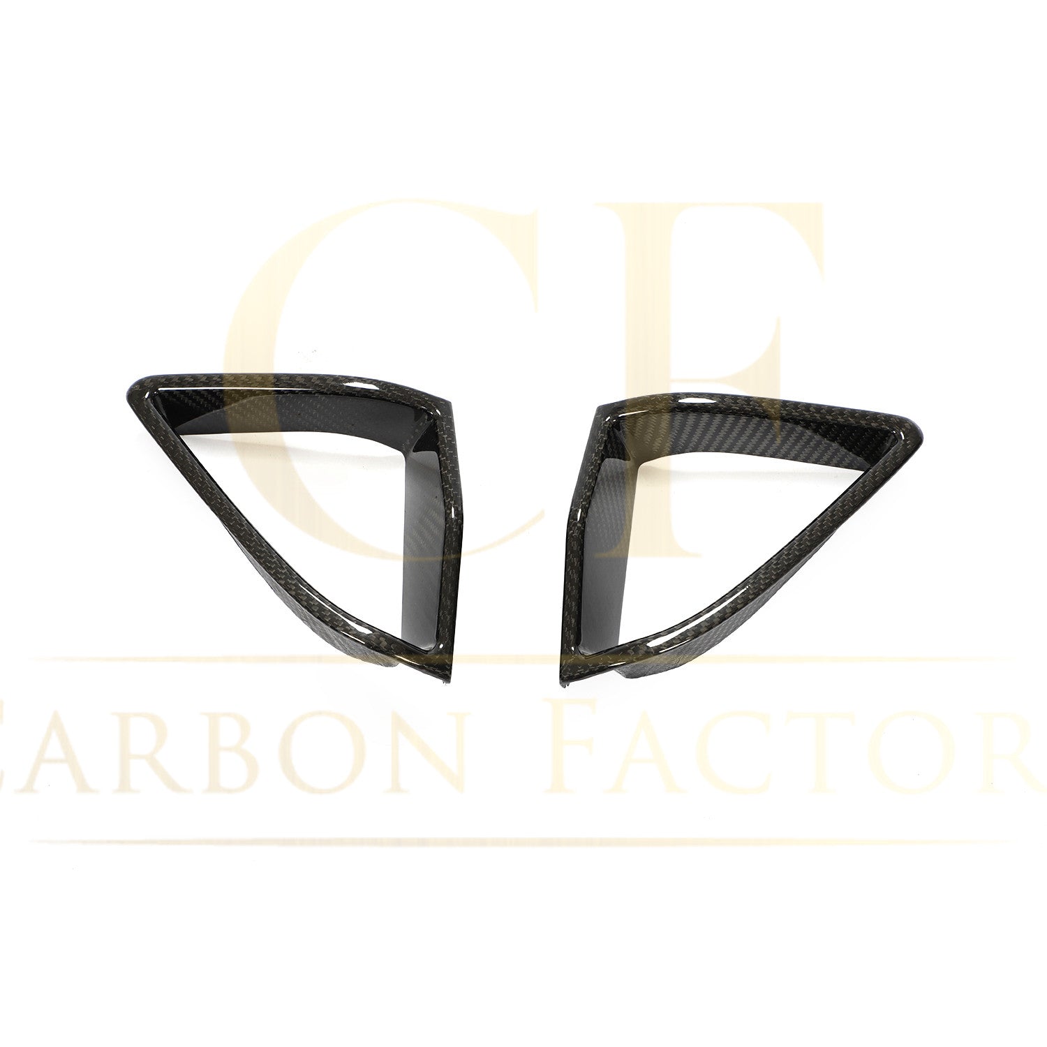 Carbon Fibre Front Bumper Trims for BMW G14 G15 G16 8 Series 18-Present - Carbon Factory