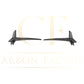 Carbon Fibre Front Bumper Trims for BMW G14 G15 G16 8 Series 18-Present - Carbon Factory