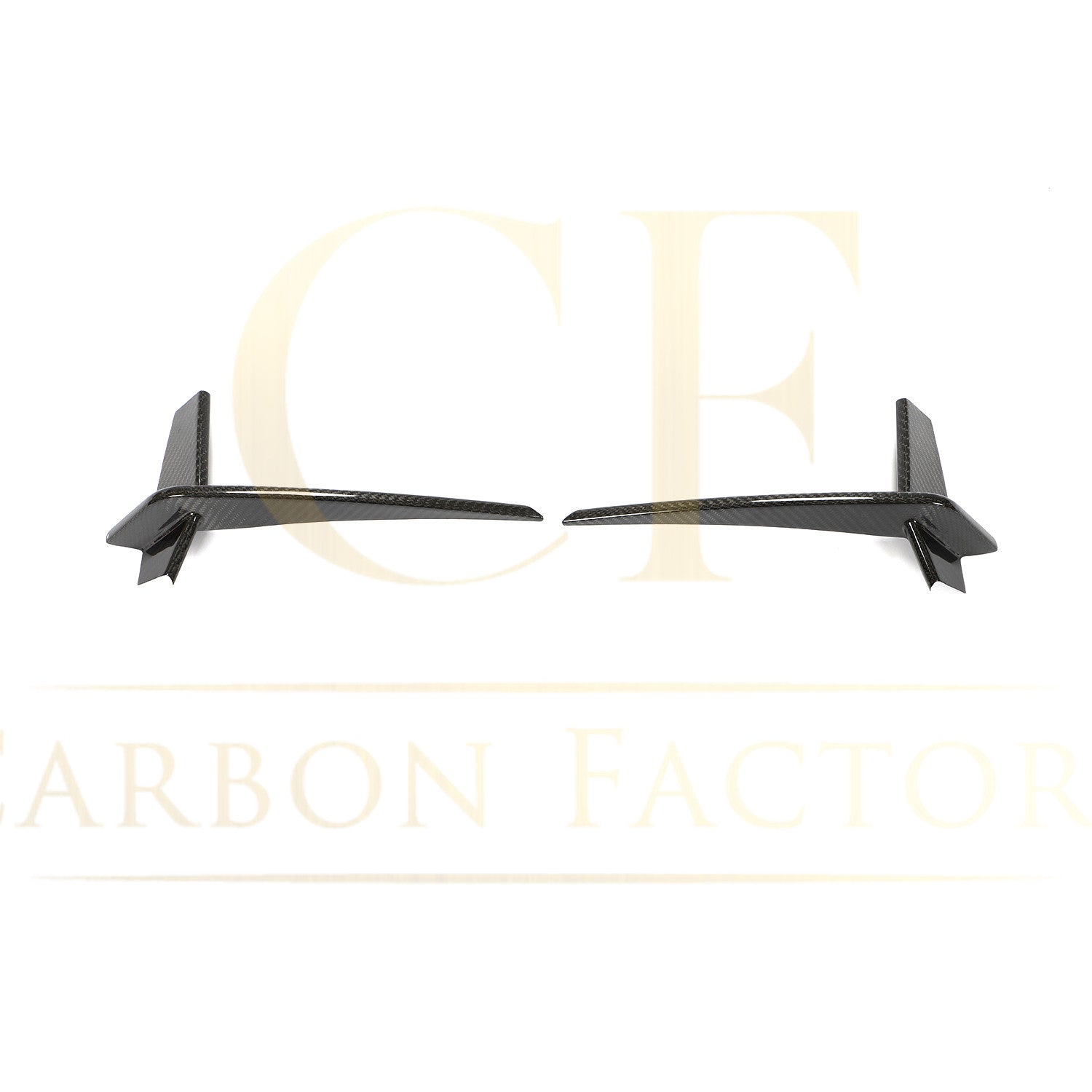 Carbon Fibre Front Bumper Trims for BMW G14 G15 G16 8 Series 18-Present - Carbon Factory