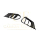 Carbon Fibre Front Bumper Trims for Mercedes Benz W212 E Class 14-17 - Carbon Factory