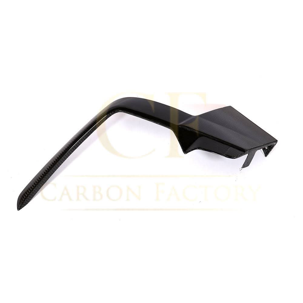 Carbon Fibre Front Bumper Trims for VW Golf MK7.5 R 18-20 - Carbon Factory