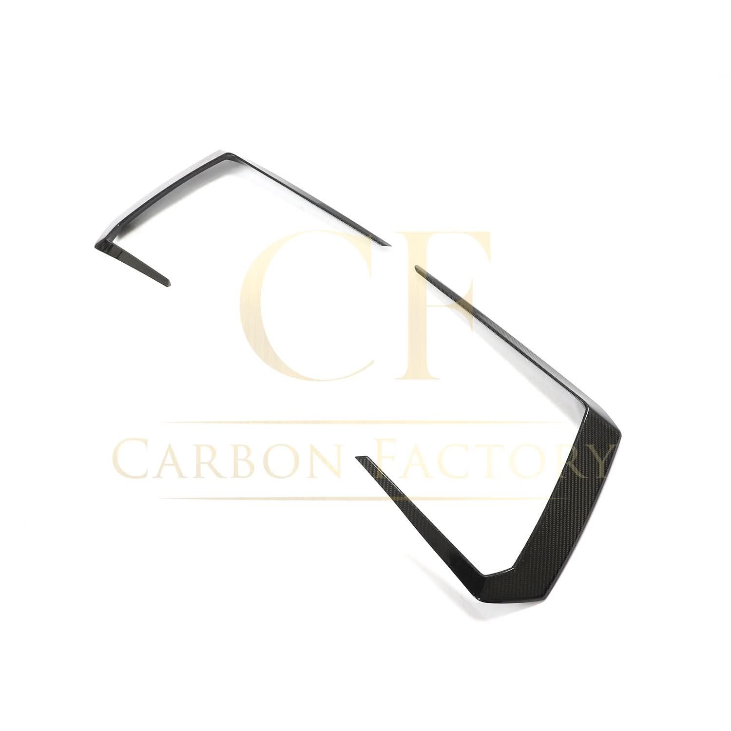 Carbon Fibre Front Bumper Vent Trims for Lamborghini Urus 18-21 - Carbon Factory