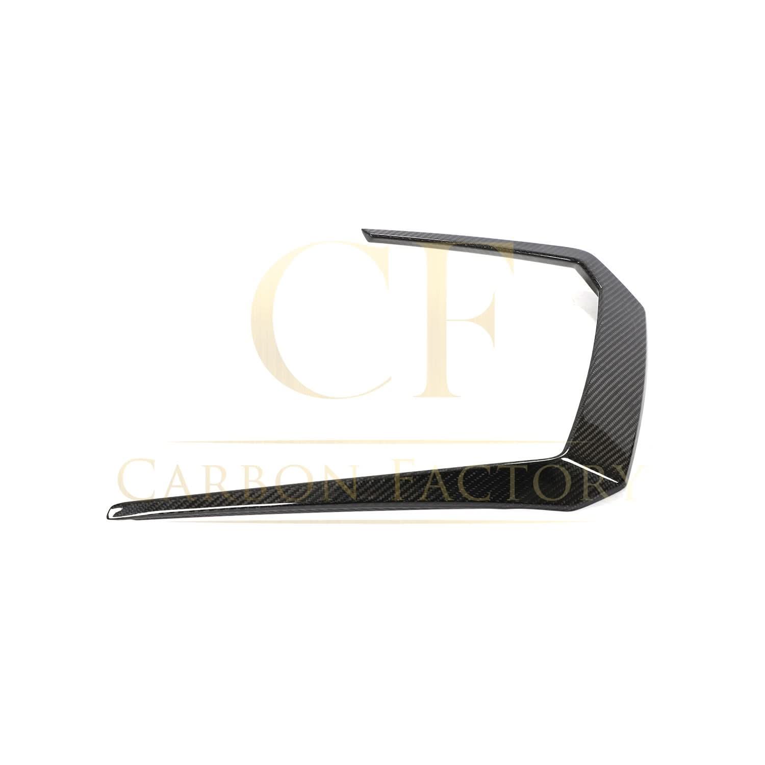 Carbon Fibre Front Bumper Vent Trims for Lamborghini Urus 18-21 - Carbon Factory