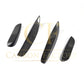 Carbon Fibre Front Canard Sets (4 Pieces) for Mercedes W205 C63 15-18 - Carbon Factory