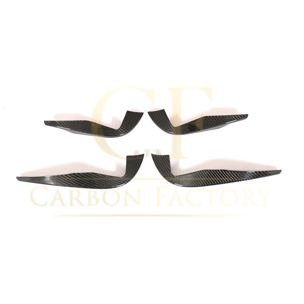 Carbon Fibre Front Canards for Audi 8S TTRS MK3 15-18 - Carbon Factory