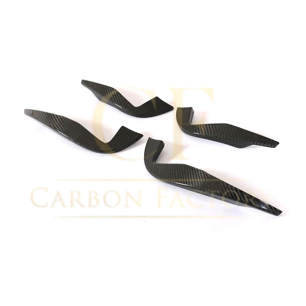 Carbon Fibre Front Canards for Audi 8S TTRS MK3 15-18 - Carbon Factory