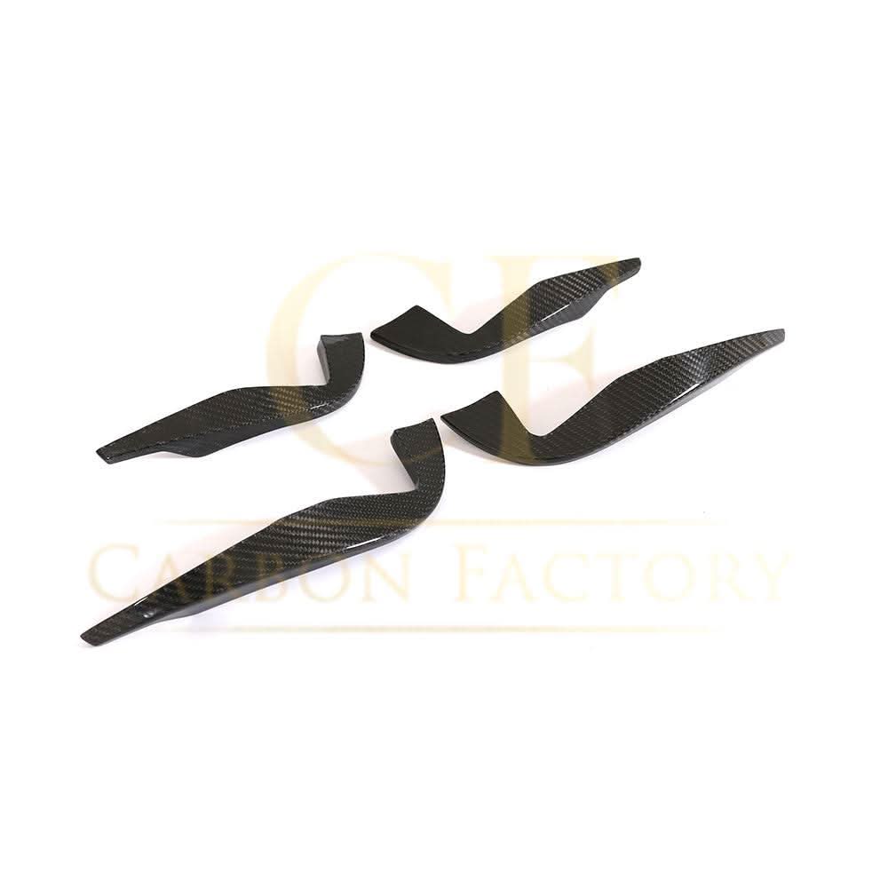 Carbon Fibre Front Canards for Audi 8S TTRS MK3 15-18 - Carbon Factory