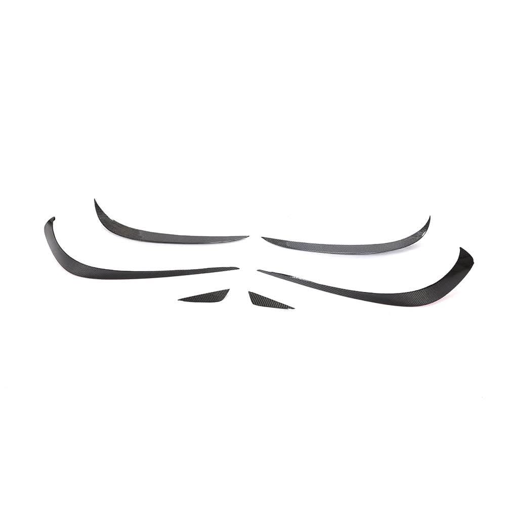 Carbon Fibre Front Canards for Mercedes C218 CLS 14-16 - Carbon Factory