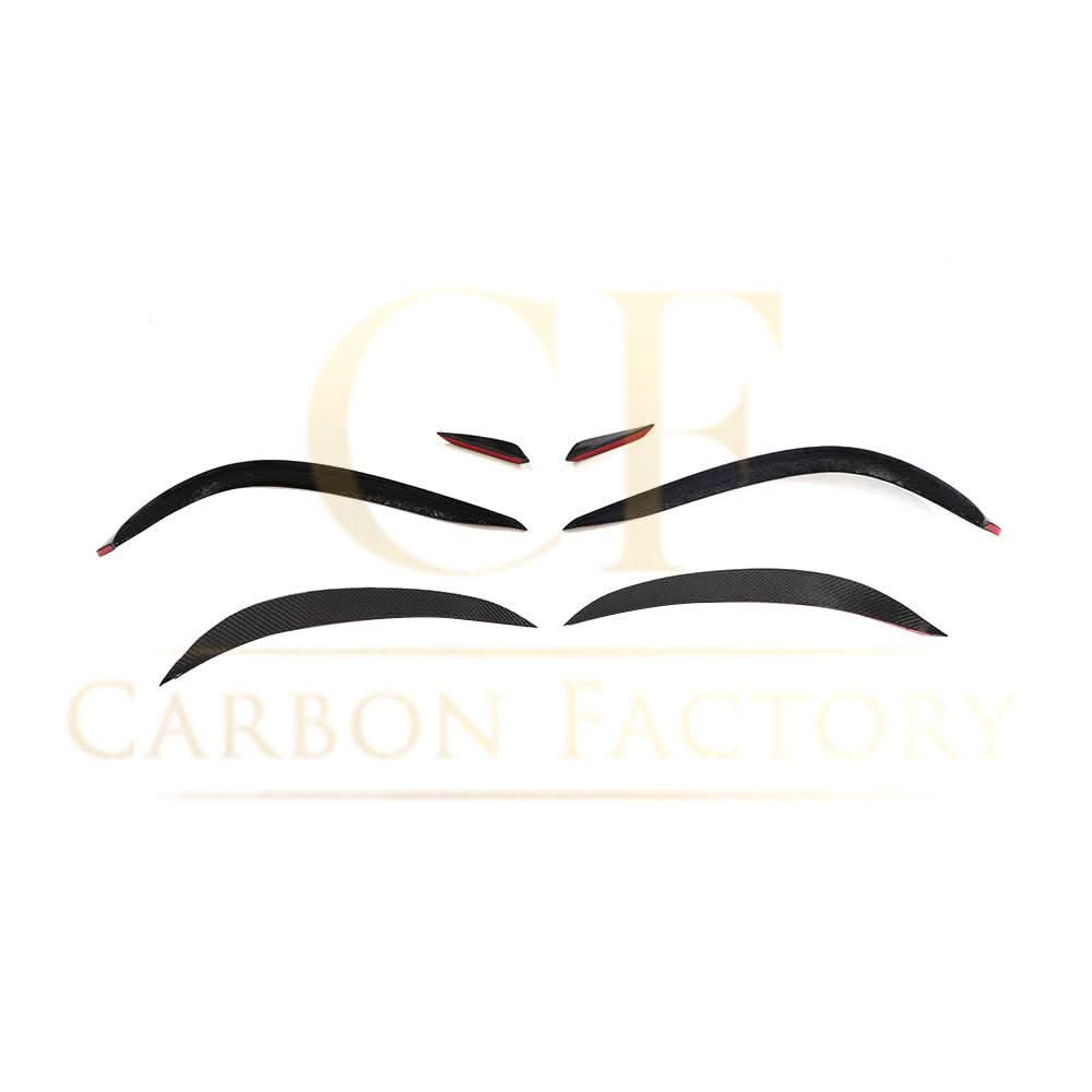 Carbon Fibre Front Canards for Mercedes C218 CLS 14-16 - Carbon Factory