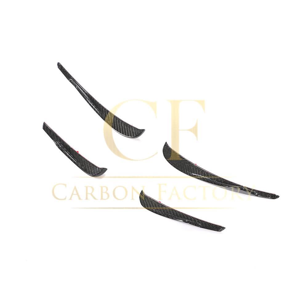 Carbon Fibre Front Canards Set for BMW F06 F12 F13 M6 11-18 - Carbon Factory