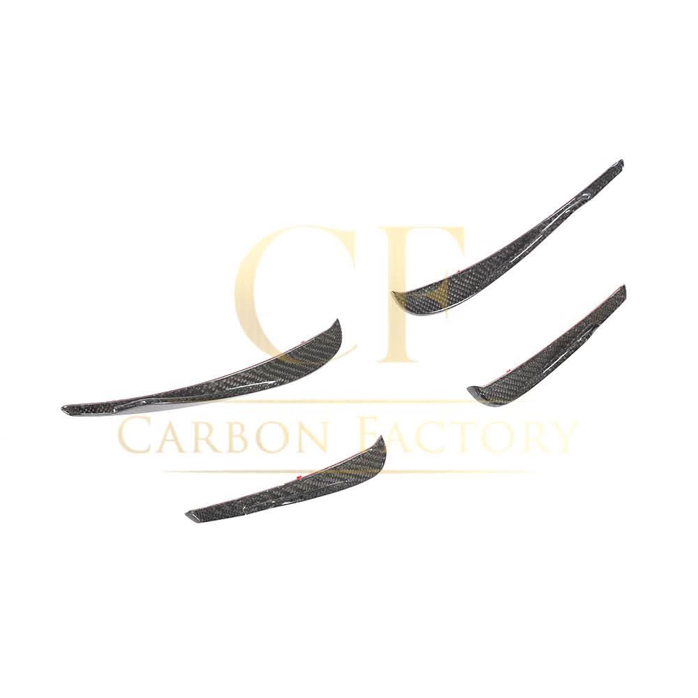 Carbon Fibre Front Canards Set for BMW F06 F12 F13 M6 11-18 - Carbon Factory