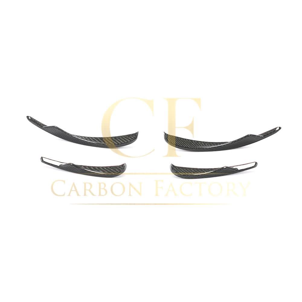 Carbon Fibre Front Canards Set for BMW F06 F12 F13 M6 11-18 - Carbon Factory